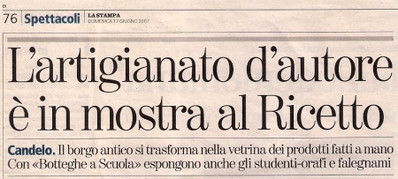 La Stampa 17-06-2007