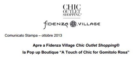 Fidenza Village 01-10-2013