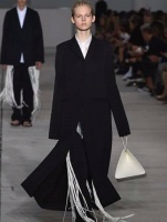 Ricamo in macramè realizzato per Jil Sander